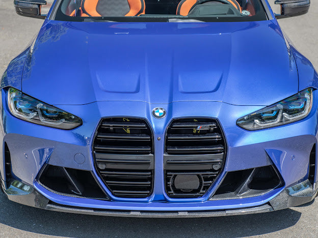 2021-UP BMW G80 M3 & G82 / G83 M4 | M-Performance Carbon Fiber 3-Piece Front Lip Splitter Ground Effects