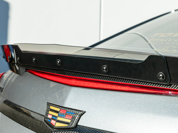 2016-2019 CADILLAC CTS-V V3  | SDP CARBON FIBER REAR TRUNK WING WICKERBILL SPOILER
