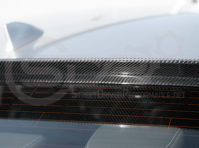 2021-UP LEXUS IS300 & IS350 | JDM PERFORMANCE STYLE CARBON FIBER ADD ON REAR ROOF TOP WINDOW SPOILER WING