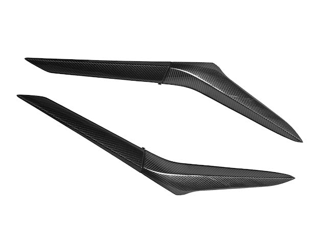 2023+ CORVETTE C8 E-RAY / Z06 | CARBON FIBER SIDE FENDER VENT DOOR TRIM REPLACEMENT PAIR