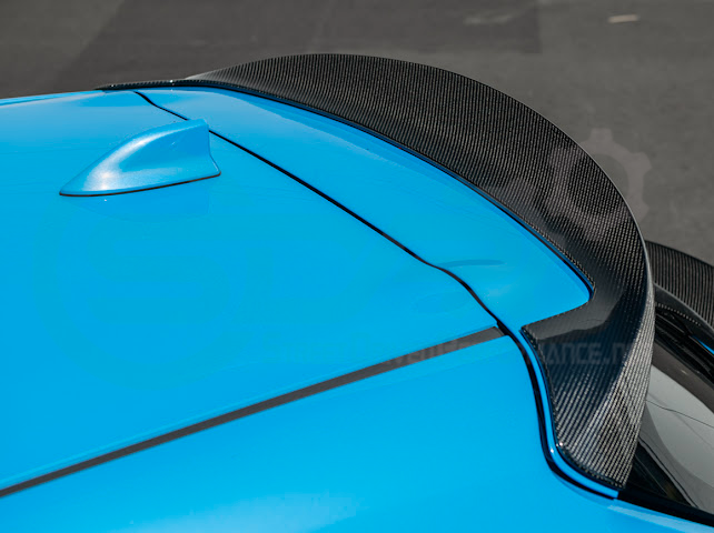 2019-UP TOYOTA GR COROLLA | JDM SDP PERFORMANCE STYLE CARBON FIBER REAR ROOF WING DUCKBILL SPOILER