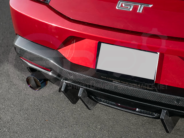 2024+ FORD MUSTANG S650 |  VERSION 2 PACKAGE REAR BUMPER DIFFUSER