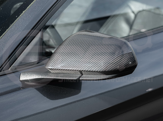 2015-2023 FORD MUSTANG S550 | CARBON FIBER SIDE MIRROR CAP COVER PAIR