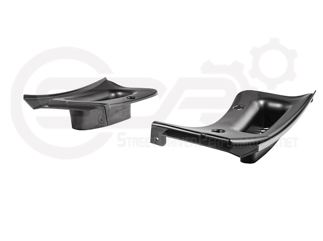 2023-UP CORVETTE C8 E-RAY, Z06, & ZR1 | XL EXTENDED REAR MUD FLAPS SPLASH GUARD PAIR