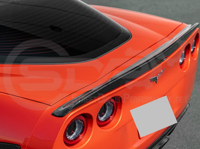 2005-2013 CHEVROLET CORVETTE C6 | REAR TRUNK LID WING SPOILER