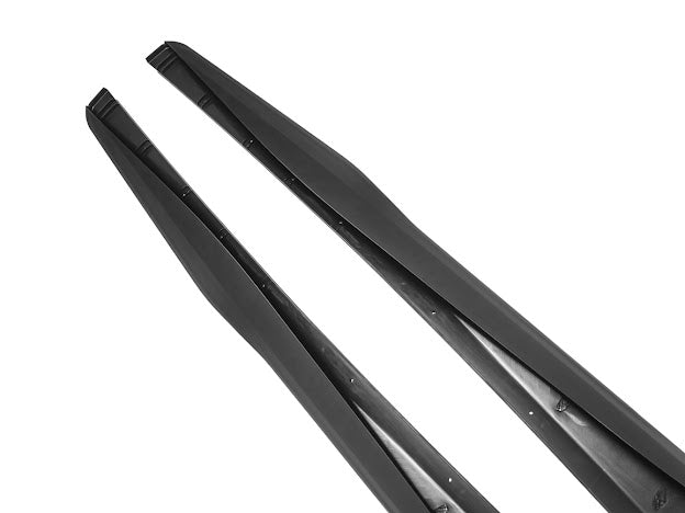2020+ CHEVROLET CORVETTE C8 | GM FACTORY STYLE MATTE BLACK SIDE SKIRTS PAIR