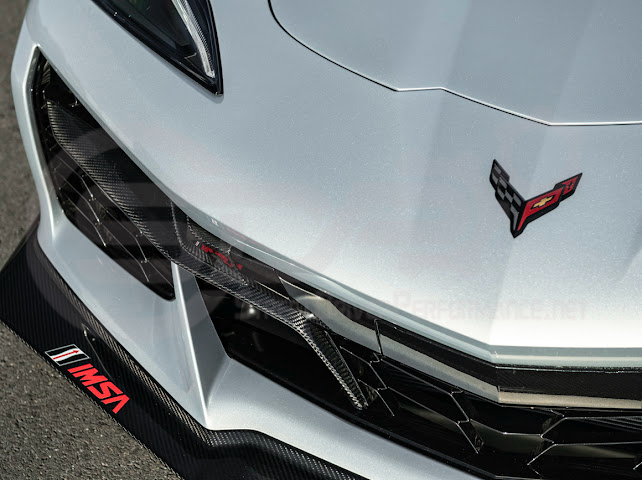 2023+ CHEVROLET CORVETTE C8 Z06 | CARBON FIBER FRONT BUMPER GRILLE INSERT PAIR