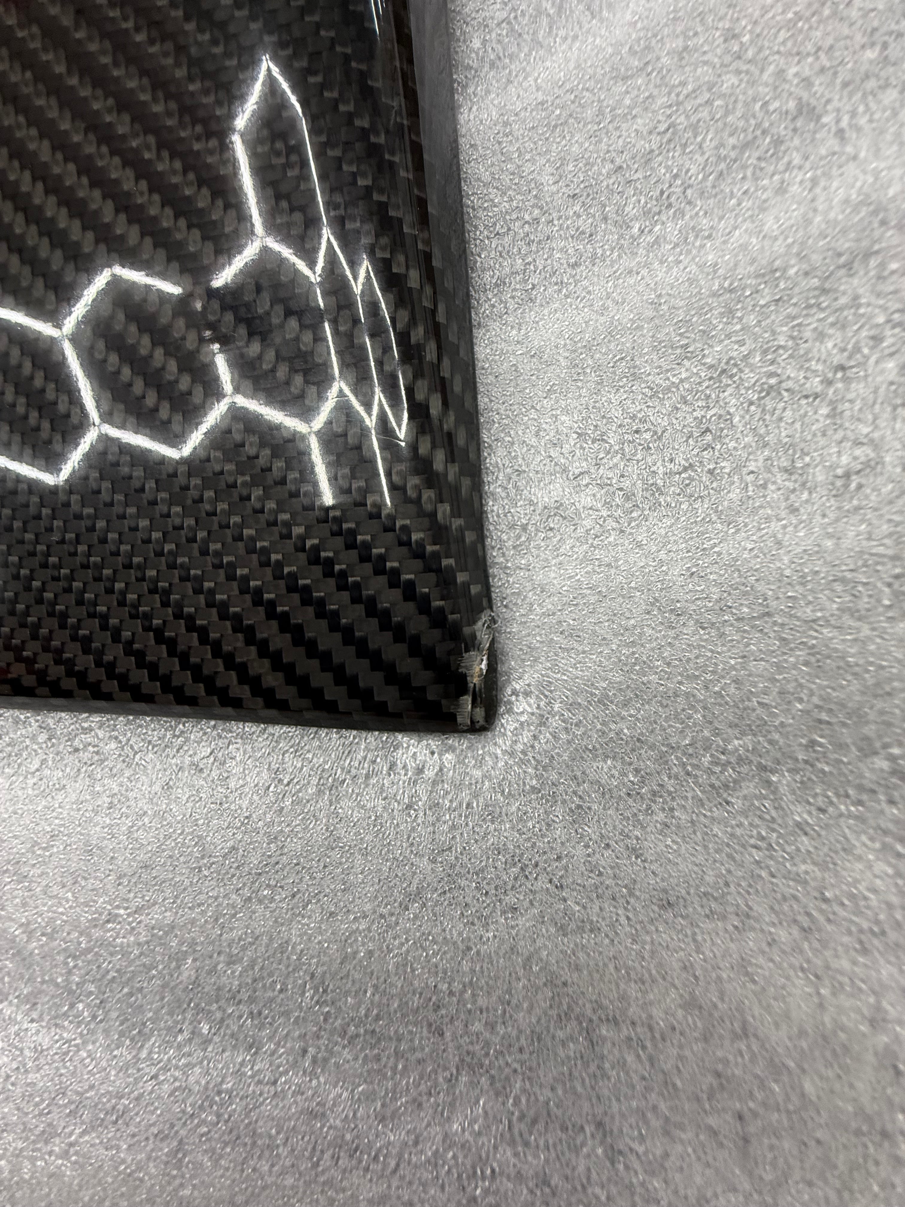 *IMPERFECTION / DISCOUNTED* 2009-2015 Cadillac CTS-V V2 Wagon - Carbon Fiber Trunk Lid Spoiler / Wing