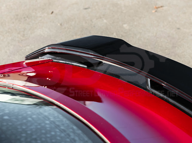 2024-UP FORD MUSTANG | DARKHORSE STYLE GLOSSY BLACK REAR TRUNK LID WING SPOILER