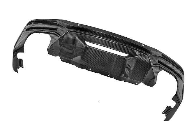 2024-Up Ford Mustang S650 | GT Style CARBON FIBER Rear Bumper Diffuser