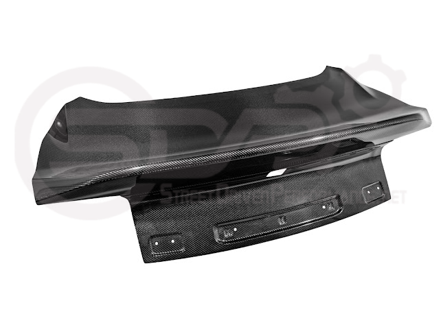 2015-2023 FORD MUSTANG | SUPER SNAKE STYLE REPLACEMENT REAR TRUNK LID WITH INTEGRATED SPOILER