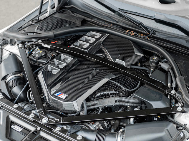 2023-UP BMW G87 M2 | Factory Style Carbon Fiber Front Engine Cover Replacement