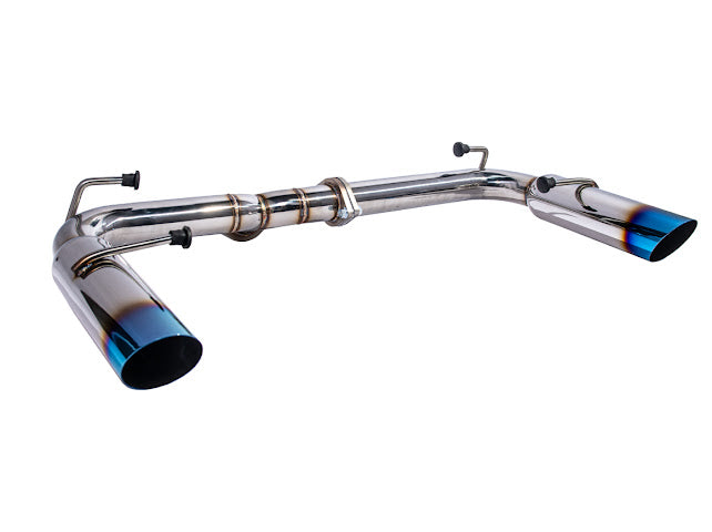 2022-PRESENT TOYOTA GR86 & SUBARU BRZ | MUFFLER DELETE BURNT TIP AXLE BACK EXHAUST (CHROME OR BURNT BLUE TIPS)
