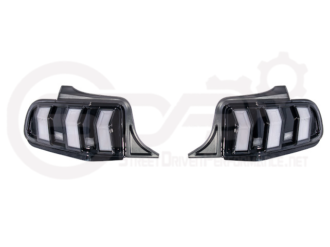 2010-2014 FORD MUSTANG | S650 EURO STYLE SEQUENTIAL SIGNAL LED REAR TAILLIGHTS PAIR