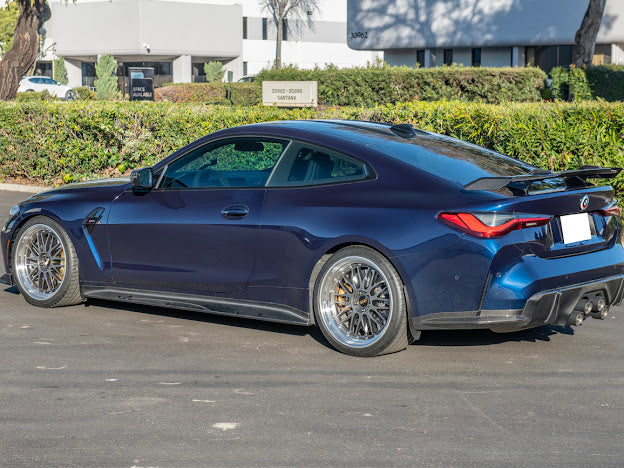 2021-UP BMW G82 / G83 M4 | HIGH KICK GT PACKAGE CARBON FIBER HIGH KICK REAR TRUNK SPOILER WING