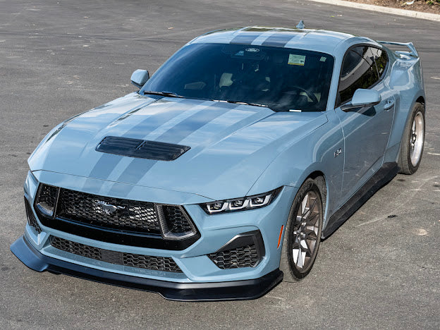 2024-UP FORD MUSTANG S650 | CARBON FIBER FRONT UPPER HOOD VENT INSERT