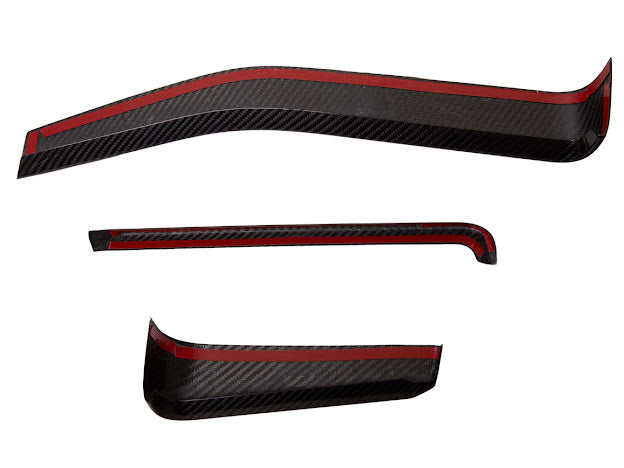 2020+ CHEVROLET CORVETTE C8 CARBON FIBER INTERIOR OVERLAY DASH TRIM