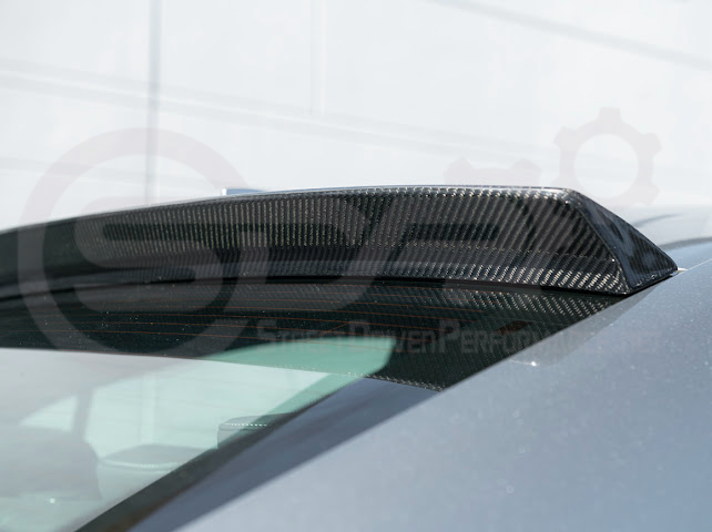 2021-UP LEXUS IS300 & IS350 | JDM PERFORMANCE STYLE CARBON FIBER ADD ON REAR ROOF TOP WINDOW SPOILER WING