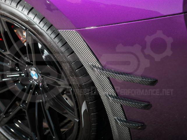 2023-UP BMW G87 M2 | DRY CARBON FIBER ADD-ON FENDER WHEEL ARCH TRIM FRONT & REAR PAIR