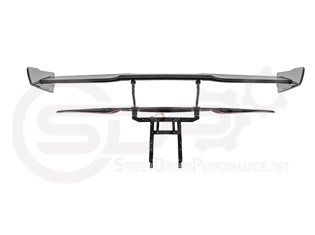 2014-2019 CHEVROLET CORVETTE C7  | EXTENDED REAR HIGH SPOILER WITH WING RISER