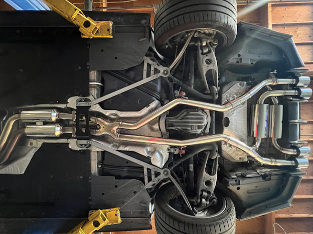 2015-2020 BMW F80 M3 F82 / F83 M4 | 2.5" PIPING W/ 3.5 " QUAD TIPS AXLE BACK EXHAUST