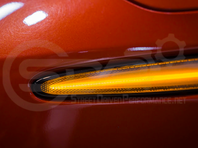 2005-2013 Chevrolet Corvette C6 | Amber Light LED Side Fender Markers Pair (Front and / or Rear) {Clear, Amber, Red, or Smoke Lenses}