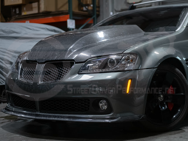 2008-2009 Pontiac G8 | Front Clear / Amber / or Smoke Lens Amber Light LED Side Markers Pair