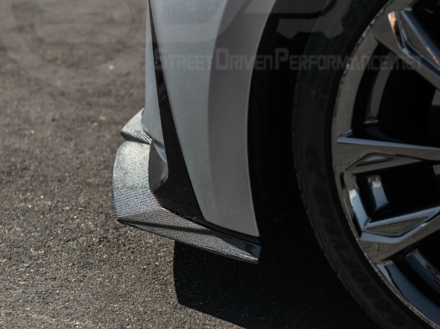 2021-UP LEXUS IS300, IS350, IS500 | JDM NOVEL STYLE CARBON FIBER FRONT BUMPER LIP SPLITTER GROUND EFFECTS