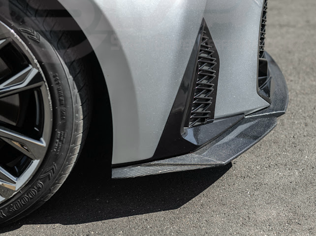 2021-UP LEXUS IS300, IS350, IS500 | JDM NOVEL STYLE CARBON FIBER FRONT BUMPER LIP SPLITTER GROUND EFFECTS