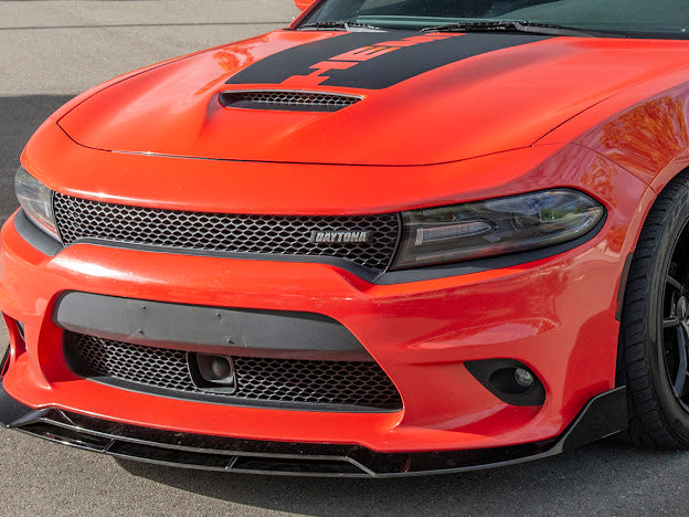2015-UP DODGE CHARGER SRT PERFORMANCE FRONT SPLITTER (4pc)