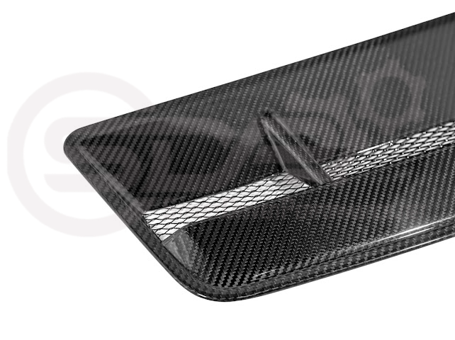 2024-Up Ford Mustang S650 | Factory Style CARBON FIBER Front Hood with Hood Vent (2 versions)