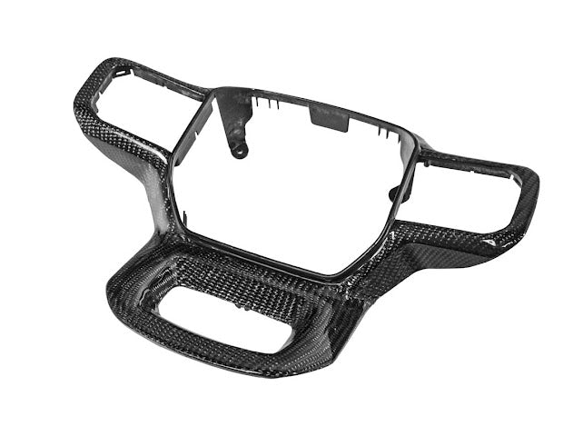 2021+ FORD F-150 | GM FACTORY STYLE CARBON FIBER STEERING WHEEL BUTTON TRIM COVER REPLACEMENT