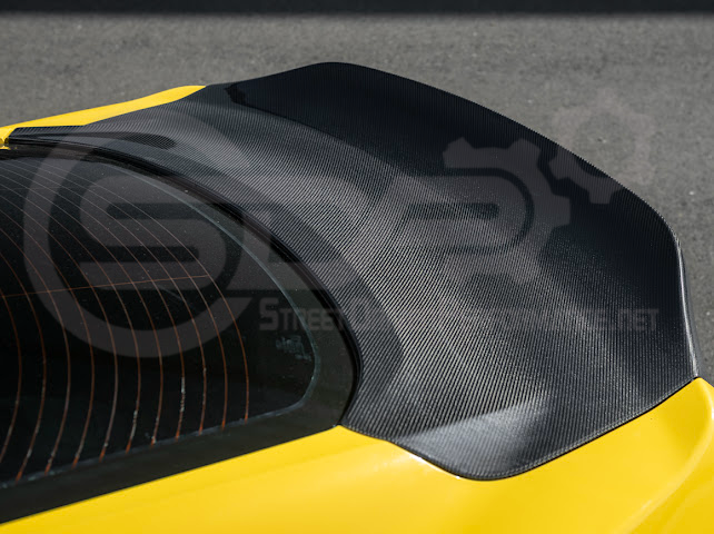 2015-2023 FORD MUSTANG | SUPER SNAKE STYLE REPLACEMENT REAR TRUNK LID WITH INTEGRATED SPOILER