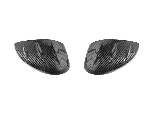 2023+ Acura Integra & 2022+ Honda Civic | JDM Mugen Style CARBON FIBER Side Mirror Covers Cap Replacement Clip-On (Pair)