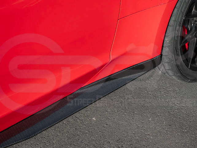 2016-2024 6TH GEN CAMARO ZL1 SIDE SKIRTS ROCKER PANLES GROUND EFFECTS