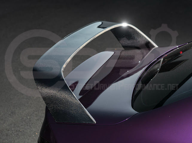 2023-UP BMW G87 M2 | M PERFORMANCE STYLE CARBON FIBER REAR HIGH WING SPOILER