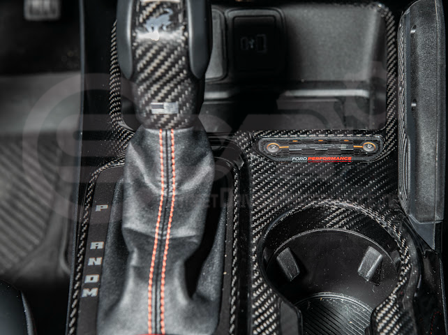 2021-UP FORD BRONCO CARBON FIBER GEAR SHIFT PANEL TRIM COVER