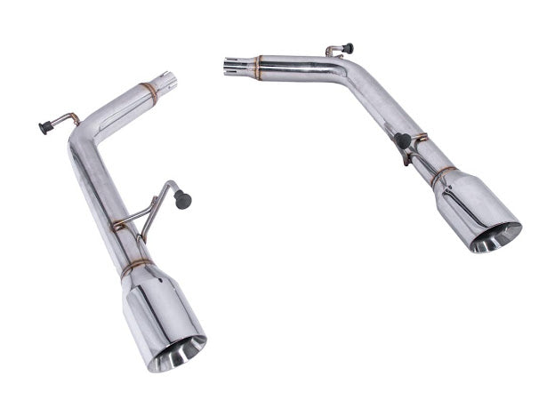 2007-2008 INFINITI G35 SEDAN & 2008-2014 INFINITI G37 SEDAN | MUFFLER DELETE AXLE BACK DUAL TIPS EXHAUST (CHROME TIPS OR BURNT BLUE TIPS)