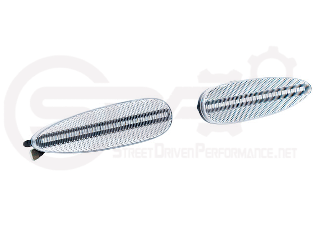 2004-2006 Pontiac GTO | Front Clear / Red / or Black Lens Amber Light LED Side Markers Pair