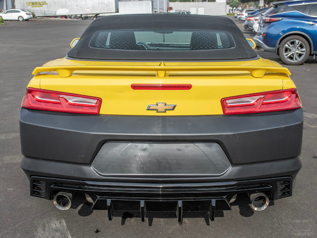 2016-2018 CAMARO ZL1 PACKAGE REAR BUMPER COVER REPLACEMENT & DIFFUSER
