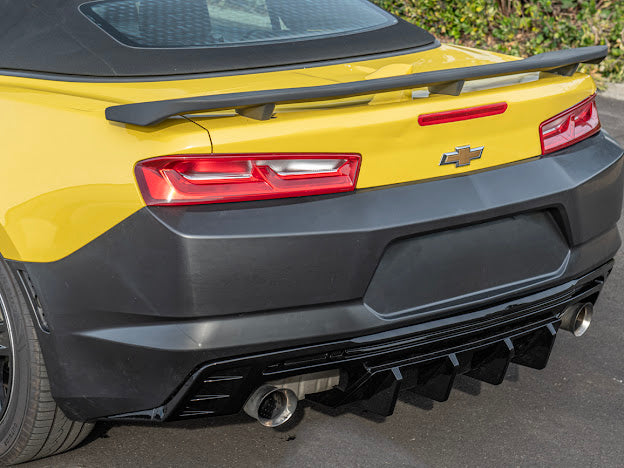 2016-Up 6th Gen Camaro - "ZL1 Performance Package" Rear Trunk Wing Wickerbill Spoiler - for all models