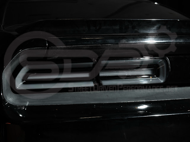 2008-2014 Dodge Challenger | Facelift Sequential Signal LED Smoke Rear Taillights Pair