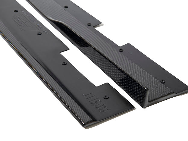 2008-09 PONTIAC G8 CARBON FIBER FRONT SPLITTER & SIDE SKIRTS GROUND EFFECTS