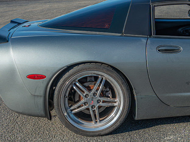 1997-2004 CHEVROLET CORVETTE C5 FRONT AND REAR EXTENDED SPLASH GUARDS / MUD FLAPS