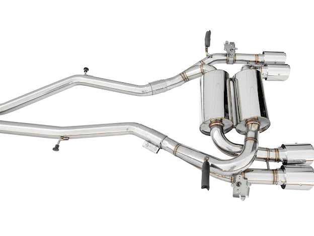 2014-2019 BMW F80 M3 & F82 / F83 M4 | MUFFLER AXLE BACK WITH RESONATED MID PIPE CAT BACK EXHAUST