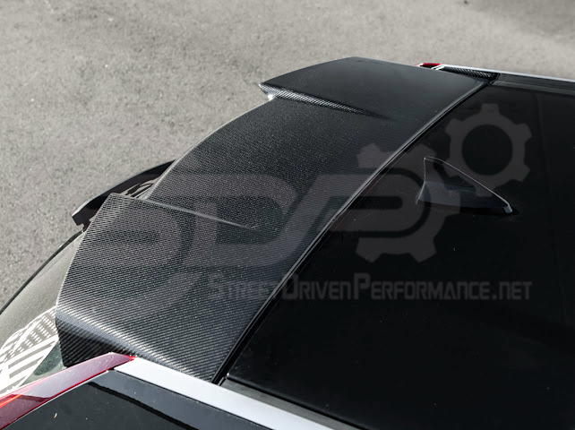 2009-2015 CTS-V V2 Wagon - Carbon Fiber Trunk Lid Spoiler / Wing