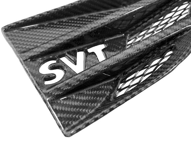 2009-2014 Ford F-150 Raptor SVT | SDP Package Carbon Fiber Side Fender Vents Trim Replacement (Pair)