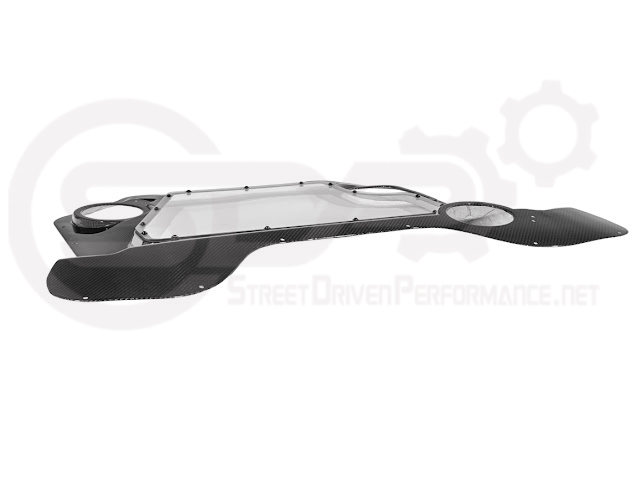 2020+ CORVETTE C8 CONVERTIBLE | HTC CARBON FIBER EXPOSED ENGINE BAY PANEL COVER REPLACEMENT