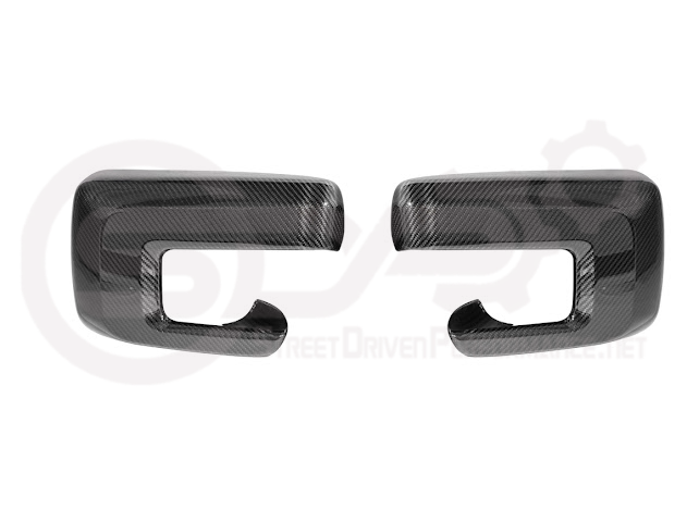 2022-UP FORD F-150 LIGHTNING | FACTORY STYLE CARBON FIBER SIDE MIRROR CAP COVERS (PAIR)