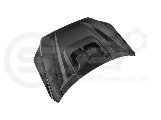 2022-UP TOYOTA TUNDRA | SDP CARBON FIBER FRONT VENTED HOOD WITH SIDE VENTS
